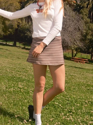 coolstuffvha.store Plaid Whirl Skort