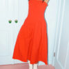 Red Velvet Bow Dress
