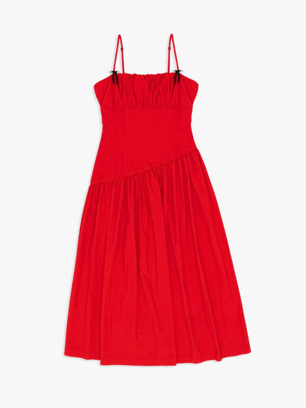 coolstuffvha.store Red Velvet Bow Dress
